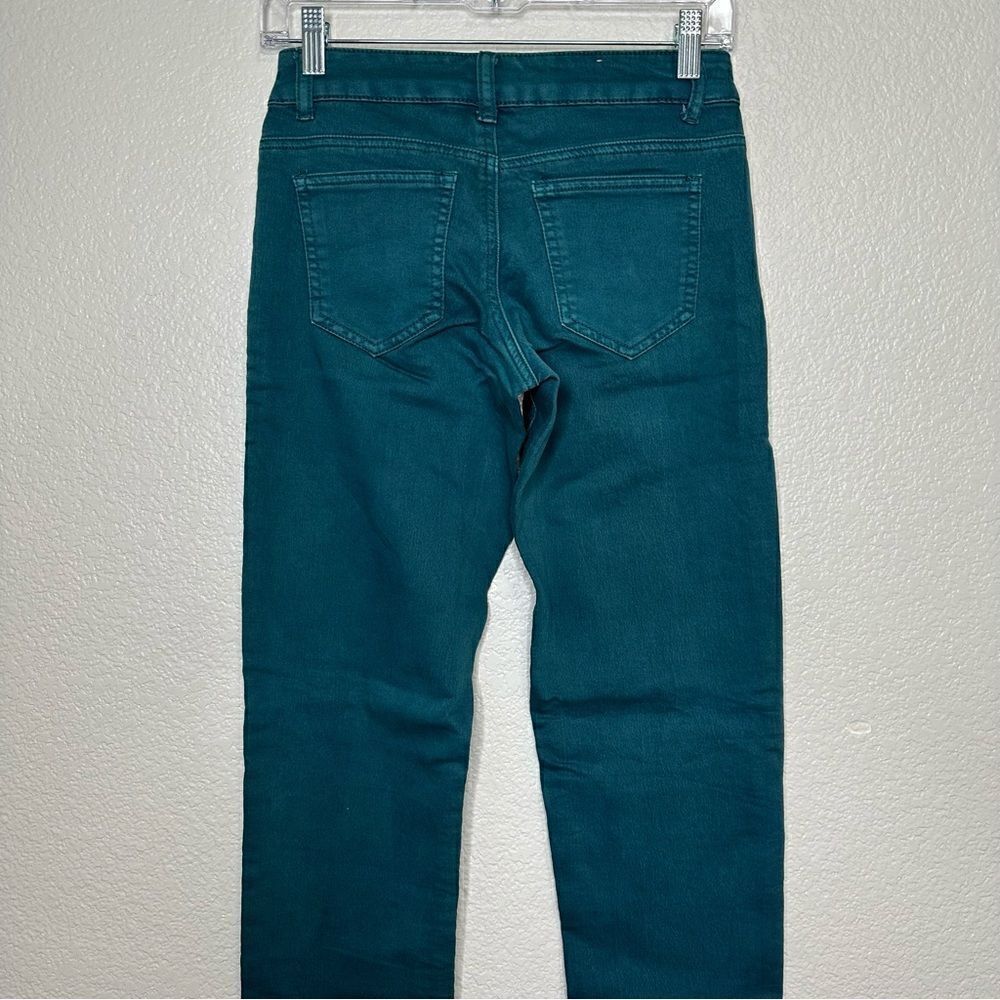 Rue21 Green Freedom Flex Mid Rise Skinny Jeans, Size 1/2R - Picture 6 of 10